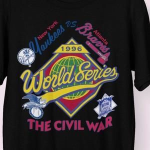 New York Yankees Vs Atlanta Braves World Series T-Shirt, Unisex Shirt